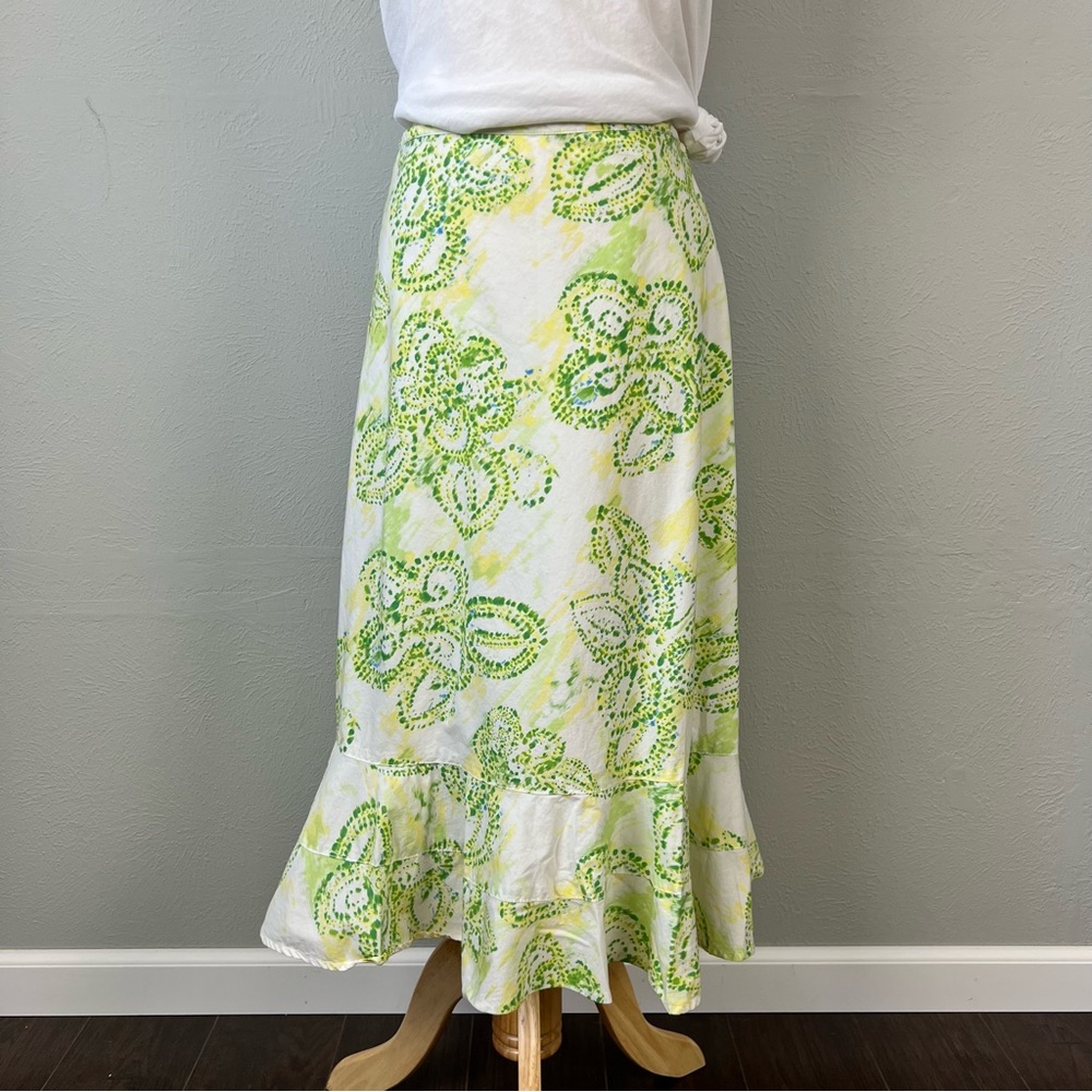 Eddie Bauer Green Trumpet Skirt